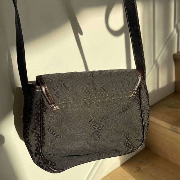 Vintage Monogram Bally leather crossbody bag - Picture 3 of 8